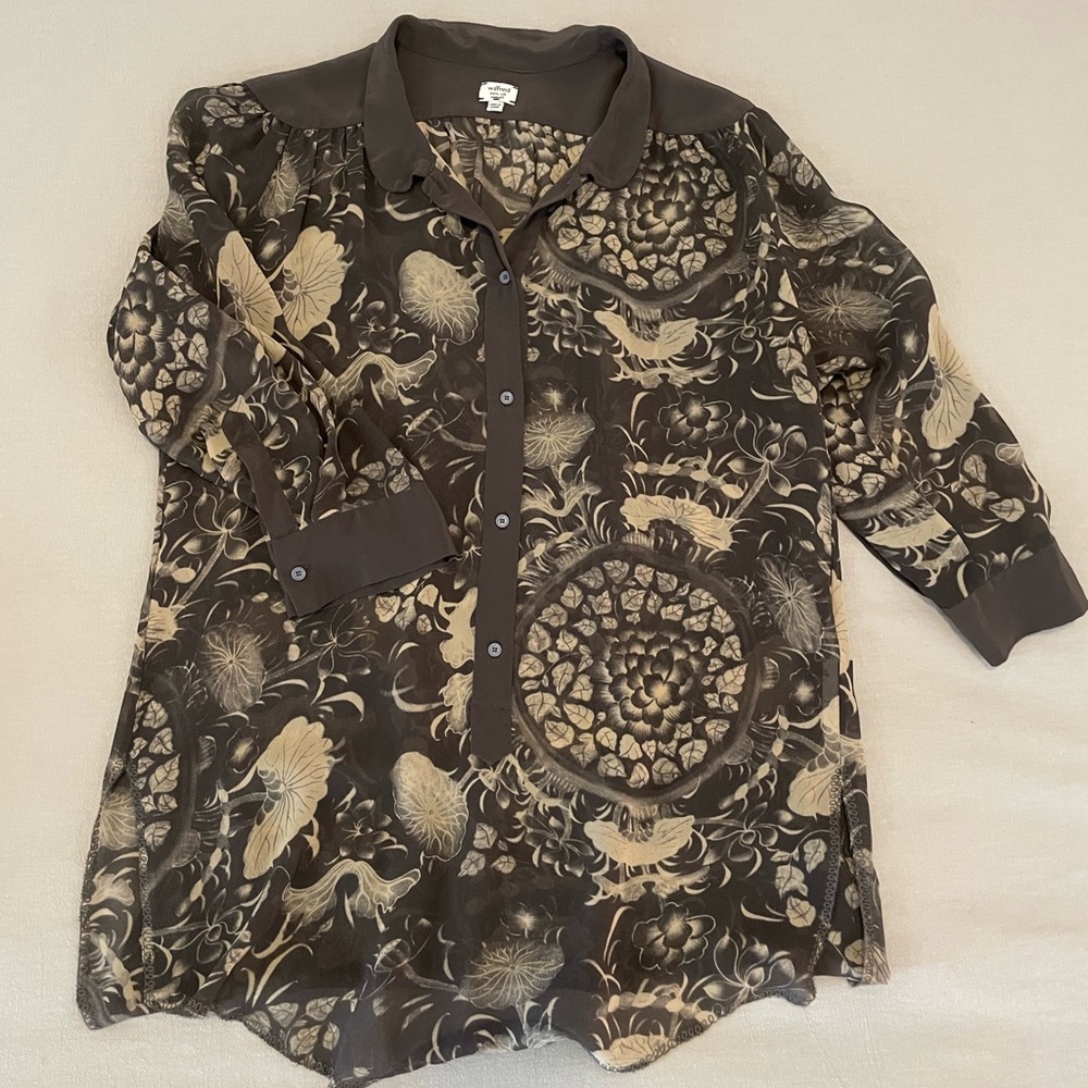 Wilfred, 100% silk blouse, XS